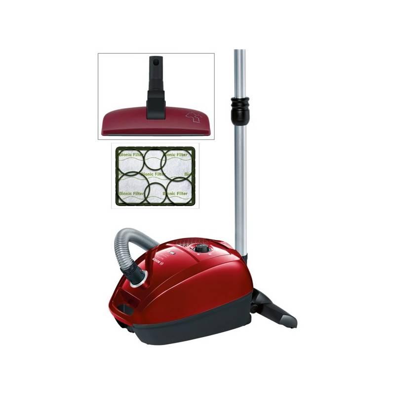Vysavač podlahový Bosch BGL32235 červený, vysavač, podlahový, bosch, bgl32235, červený