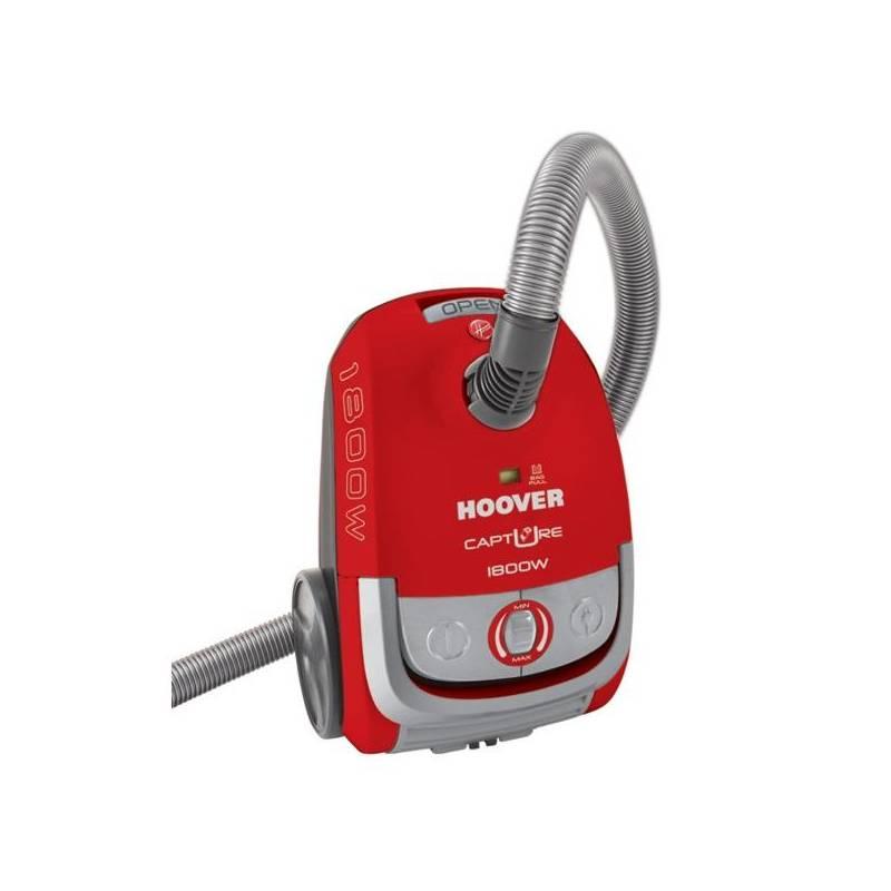 Vysavač podlahový Hoover Capture TCP 1805 šedý/červený, vysavač, podlahový, hoover, capture, tcp, 1805, šedý, červený