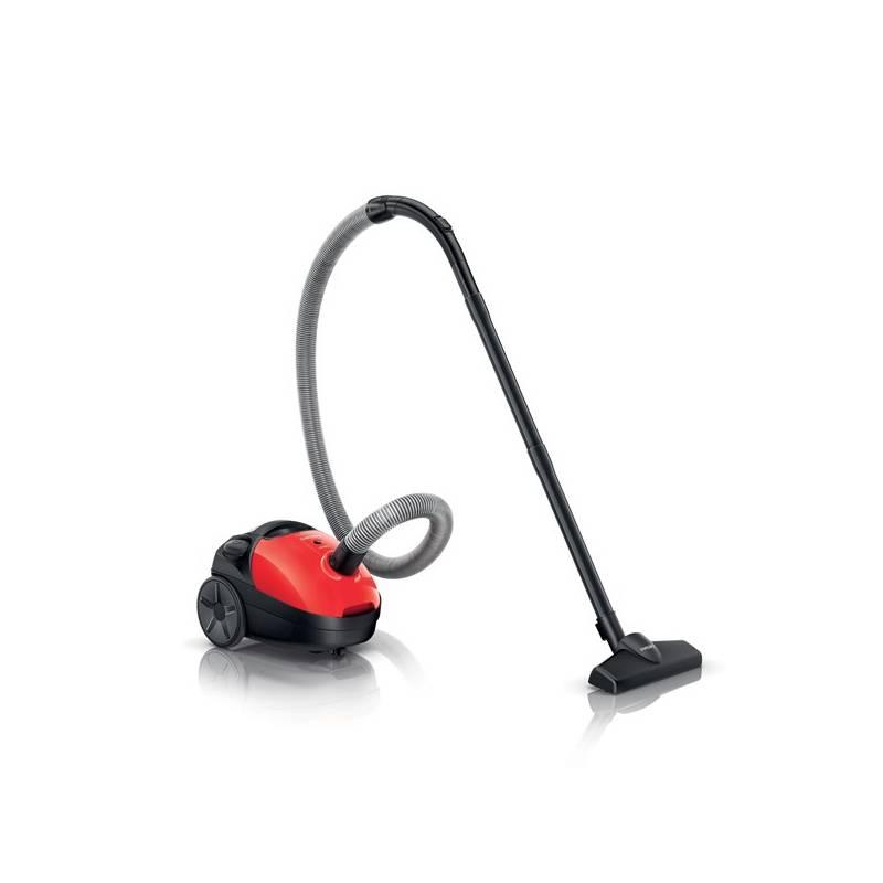 Vysavač podlahový Philips CompactGo FC8291/02 černý/červený, vysavač, podlahový, philips, compactgo, fc8291, černý, červený