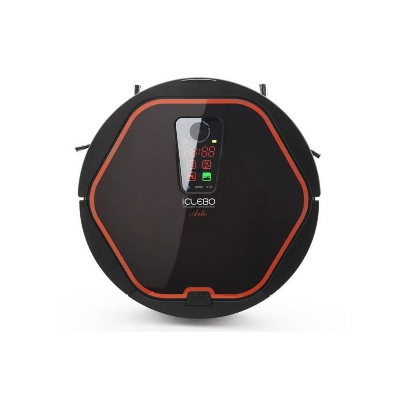 Vysavač robotický iClebo Arte černý/oranžový, vysavač, robotický, iclebo, arte, černý, oranžový