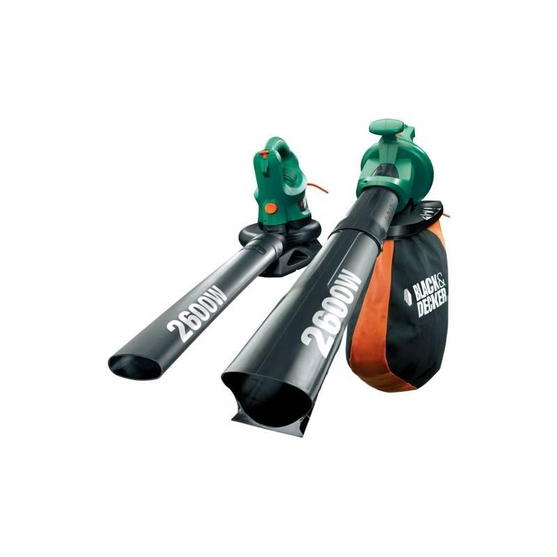 Vysavač zahradní Black-Decker GW2600 černý/červený/zelený (Náhradní obal / Silně deformovaný obal 2500008098), vysavač, zahradní, black-decker, gw2600, černý, červený, zelený, náhradní