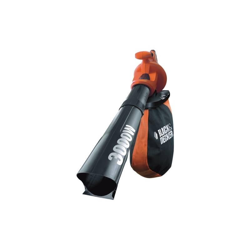 Vysavač zahradní Black-Decker GW3010V černý/červený (poškozený obal 2500008551), vysavač, zahradní, black-decker, gw3010v, černý, červený, poškozený