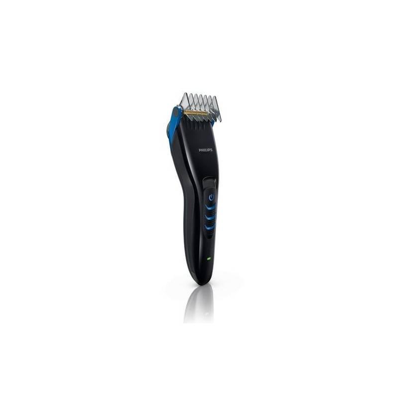 Zastřihovač vlasů Philips QC5360/15 černý/modrý, zastřihovač, vlasů, philips, qc5360, černý, modrý