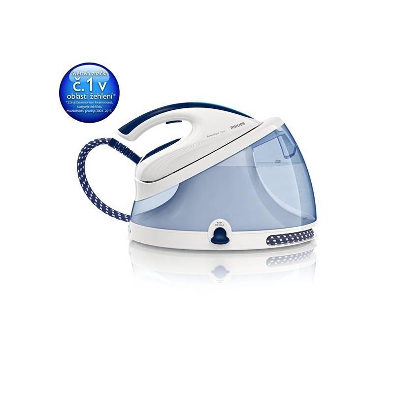 Žehlicí systém Philips GC8622/20 bílá/modrá, Žehlicí, systém, philips, gc8622, bílá, modrá