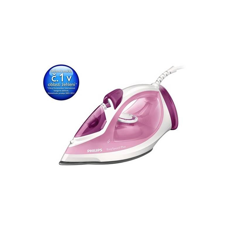 Žehlička Philips GC2042/40 růžová, Žehlička, philips, gc2042, růžová