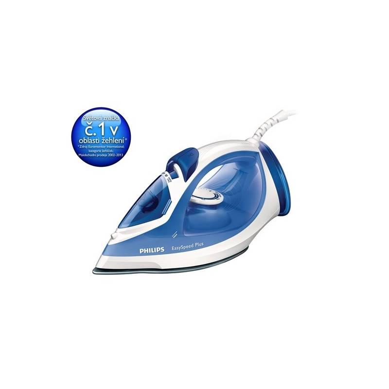 Žehlička Philips GC2046/20 modrá, Žehlička, philips, gc2046, modrá