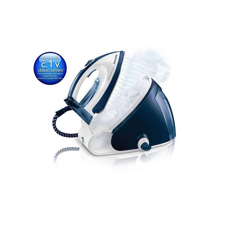 Žehlička Philips GC9222/02 bílá/modrá, Žehlička, philips, gc9222, bílá, modrá
