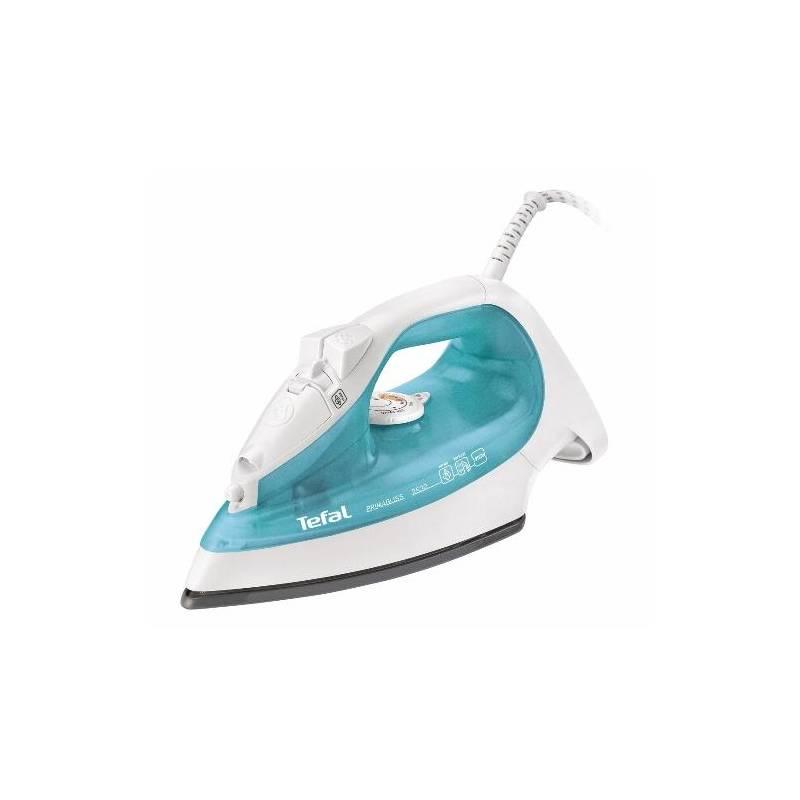 Žehlička Tefal Primagliss FV2530E0 bílá/modrá, Žehlička, tefal, primagliss, fv2530e0, bílá, modrá