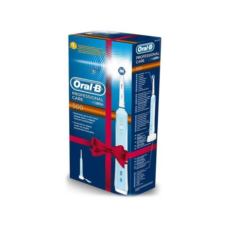 Zubní kartáček Oral-B D16.513 X-mas pack bílý, zubní, kartáček, oral-b, d16, 513, x-mas, pack, bílý