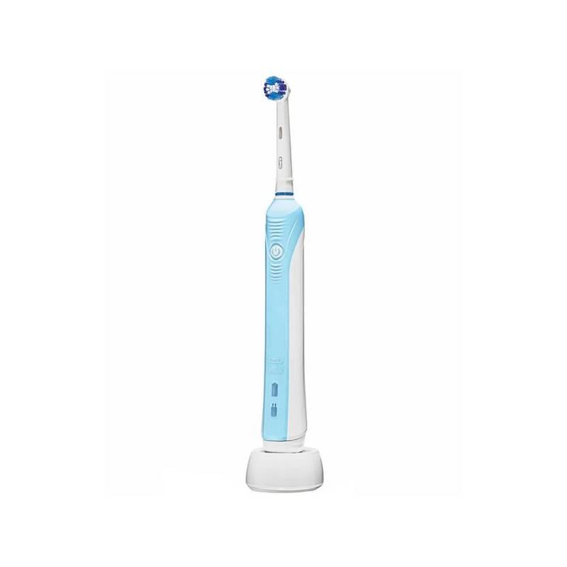 Zubní kartáček Oral-B D16.553U bílý/modrý, zubní, kartáček, oral-b, d16, 553u, bílý, modrý