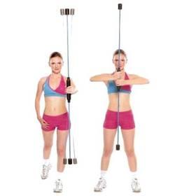 Aerobic tyč Master Swing Flexal Bar