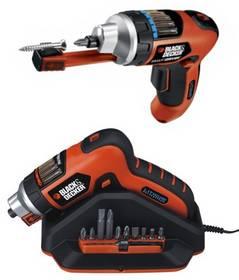 Aku vrtačka, akušroubovák Black-Decker AS36LN černý/červený