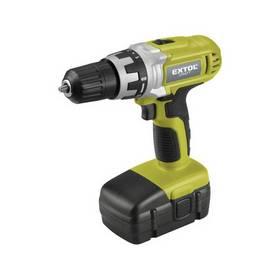 Aku vrtačka, akušroubovák EXTOL CRAFT 402319, 18 V NiCd (2x), 1300 mAh zelený Aku vrtačka, akušroubovák EXTOL CRAFT 402319, 18 V NiCd (2x), 1300 mAh zelený