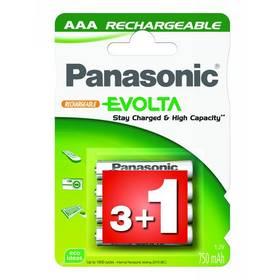 Akumulátor Panasonic R03 EVOLTA, 750NiMH, P03E/4BC