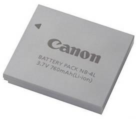 Akumulátor pro video/foto Canon NB-4L (9763A001AB) šedý