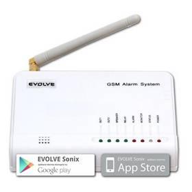 Alarm Evolveo Sonix GSM + 2 čidla navíc bílé