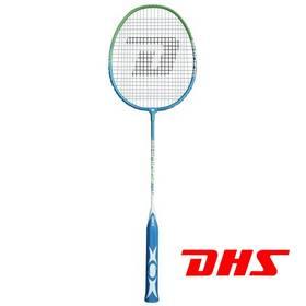 Badminton raketa DHS S 37 modrá/zelená