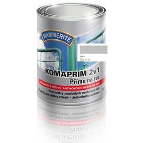 Barva Hammerite Komaprim 2v1 přímo na rez, šedý, 0,75