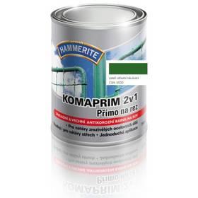 Barva Hammerite Komaprim 2v1 přímo na rez, středně zelený, 0,75