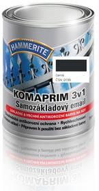 Barva Hammerite Komaprim 3v1, černý, 0,75