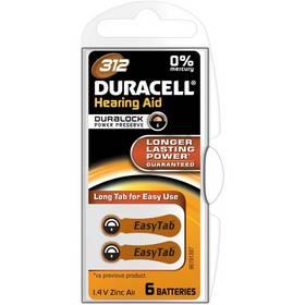Baterie do naslouchadel Duracell DA312 P6 Easy Tab