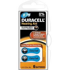 Baterie do naslouchadel Duracell DA675 P6 Easy Tab