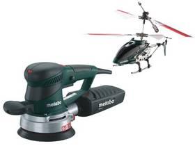 Bruska excentrická Metabo SXE 450 TurboTec + vrtulník černá/zelená/kov/plast