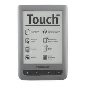 Čtečka e-knih Pocket Book 623 Touch Lux stříbrná
