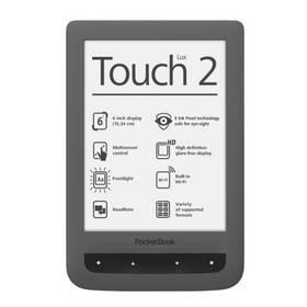 Čtečka e-knih Pocket Book 626 Touch Lux 2 (PB626-Y-WW) šedá