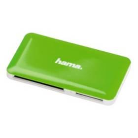 Čtečka paměťových karet Hama SuperSpeed Multi Slim All in One, USB 3.0 (114840) zelená