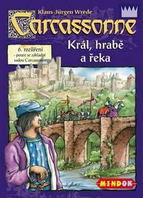 Desková hra Mindok Carcassonne - rozšíření 6 (Král, hrabě a řeka)