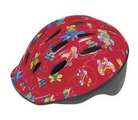 Dětská cyklistická helma Etape KIKI, vel. XS/S (48-54 cm) - červená