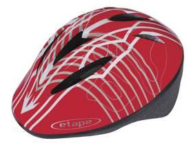 Dětská cyklistická helma Etape PONY, vel. XS/S (48-54 cm) - červená