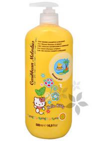 Dětský sprchový gel, šampon a kondicionér 3 v 1 Banana Split (Shower Shampoo & Balsam 3 in 1) 500 ml