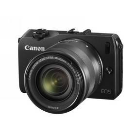 Digitální fotoaparát Canon EOS M +EFM18-55 černý + blesk Speedlite 90EX (6609B046)