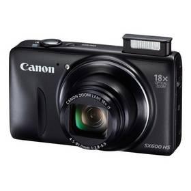 Digitální fotoaparát Canon PowerShot SX600 HS černý