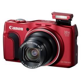 Digitální fotoaparát Canon PowerShot SX700 HS červený