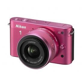 Digitální fotoaparát Nikon 1 J2 + 10-30 VR růžový