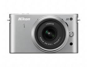 Digitální fotoaparát Nikon 1 J2 + 11-27.5MM stříbrný