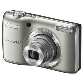 Digitální fotoaparát Nikon Coolpix L26 stříbrný (rozbalené zboží 2500000209)