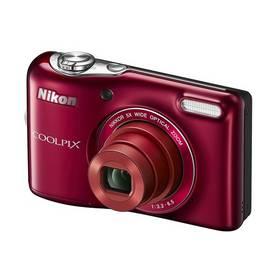 Digitální fotoaparát Nikon Coolpix L30 červený