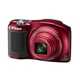 Digitální fotoaparát Nikon Coolpix L620 červený