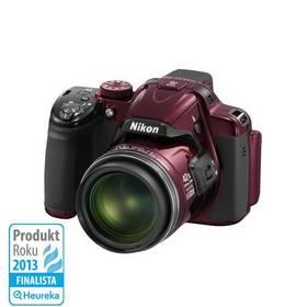 Digitální fotoaparát Nikon Coolpix P520 (VNA252E1) červený