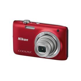 Digitální fotoaparát Nikon Coolpix S2800 červený