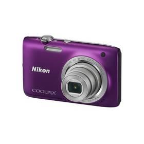 Digitální fotoaparát Nikon Coolpix S2800 fialový