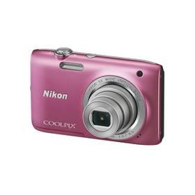 Digitální fotoaparát Nikon Coolpix S2800 růžový