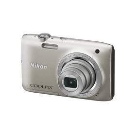 Digitální fotoaparát Nikon Coolpix S2800 stříbrný