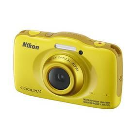 Digitální fotoaparát Nikon Coolpix S32 žlutý