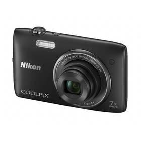 Digitální fotoaparát Nikon Coolpix S3500 černý