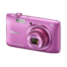 Digitální fotoaparát Nikon Coolpix S3600 růžový